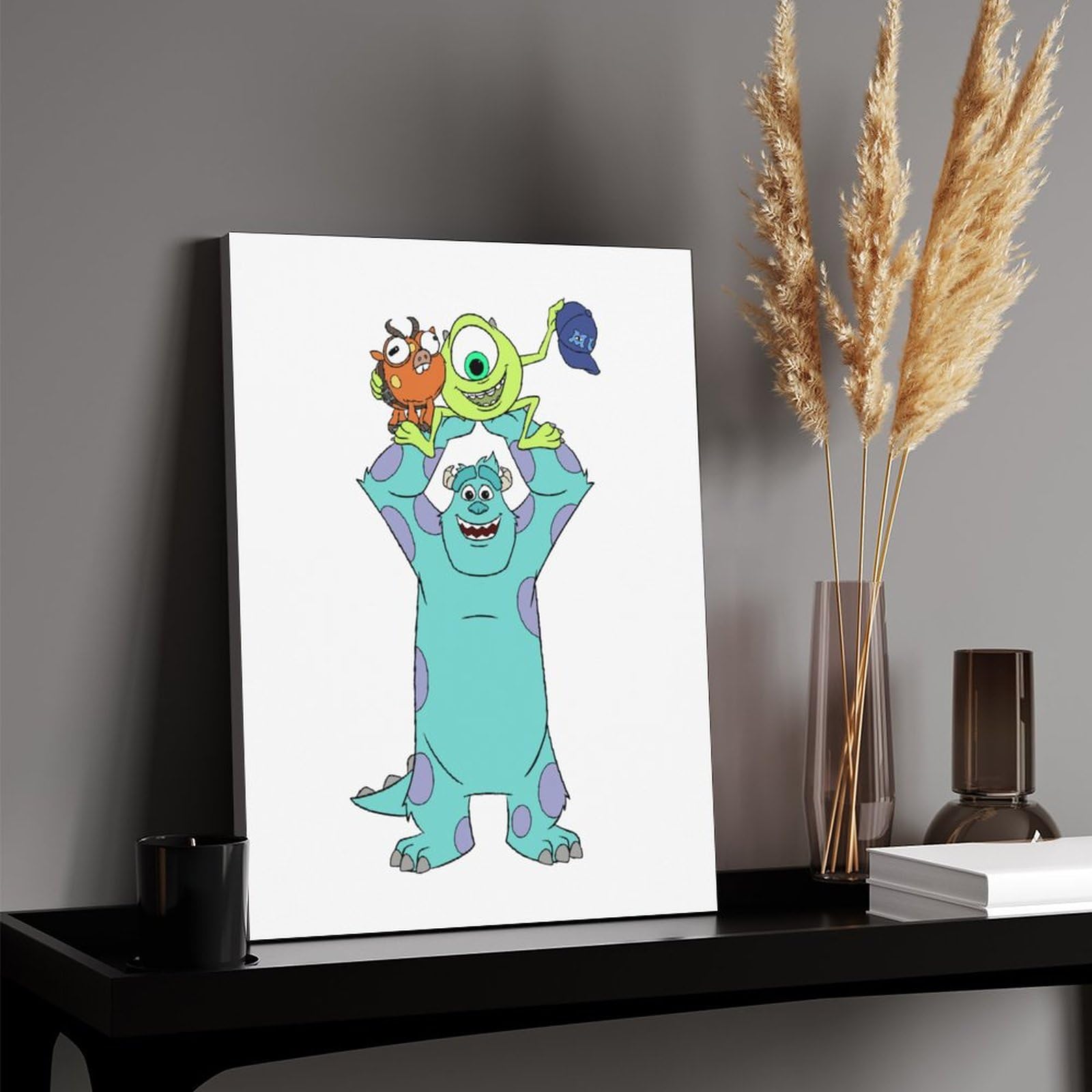 Amazon.co.jp: モンスターズ インク マイク サリー 壁絵 インテリア