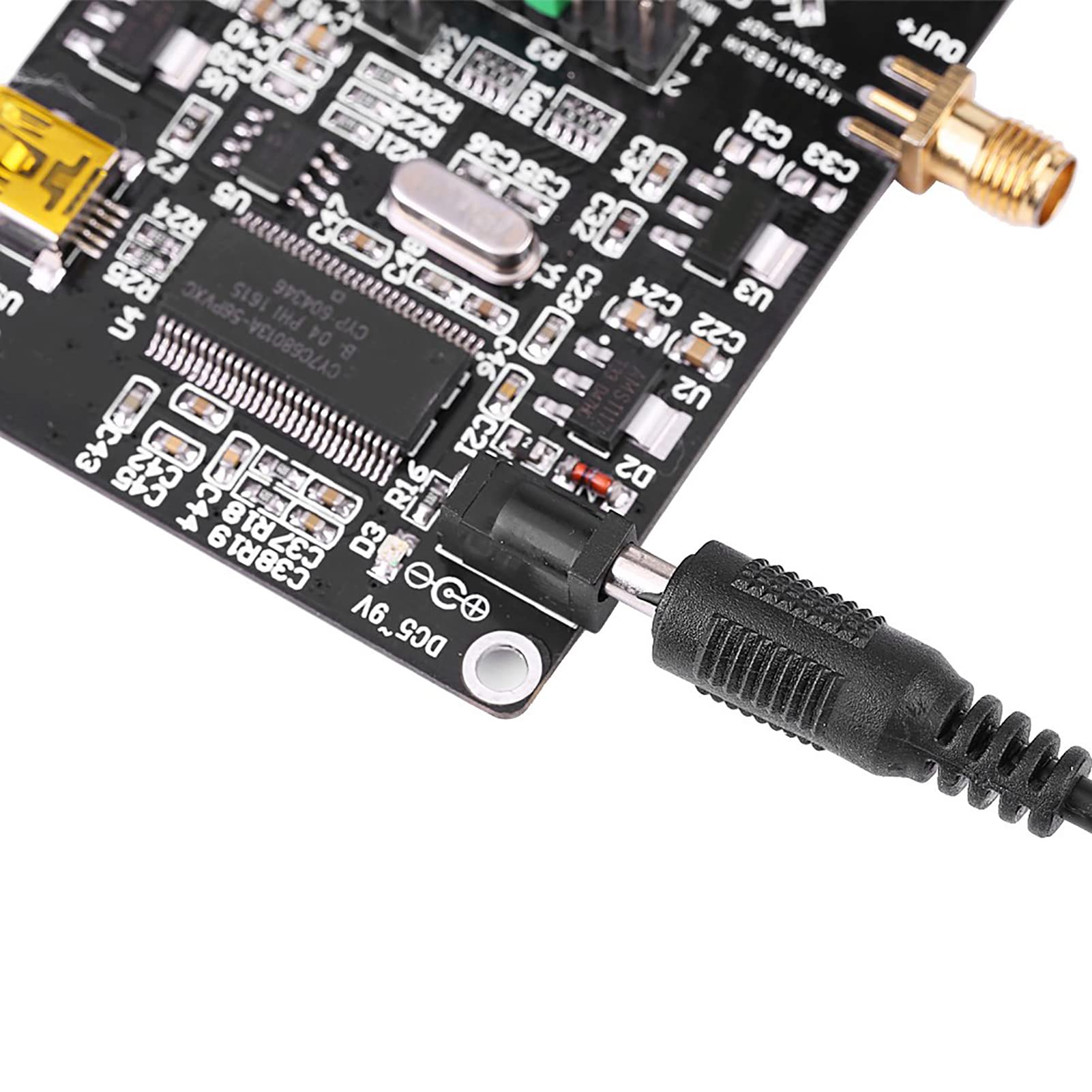 Scheda di Sviluppo Sintetizzatore di Frequenza con Sorgente Segnale ADF4351 per Scansione Frequenza Puntuale e Salto, Controllato Dal Software per Computer Superiore, Appassionati Elettronica