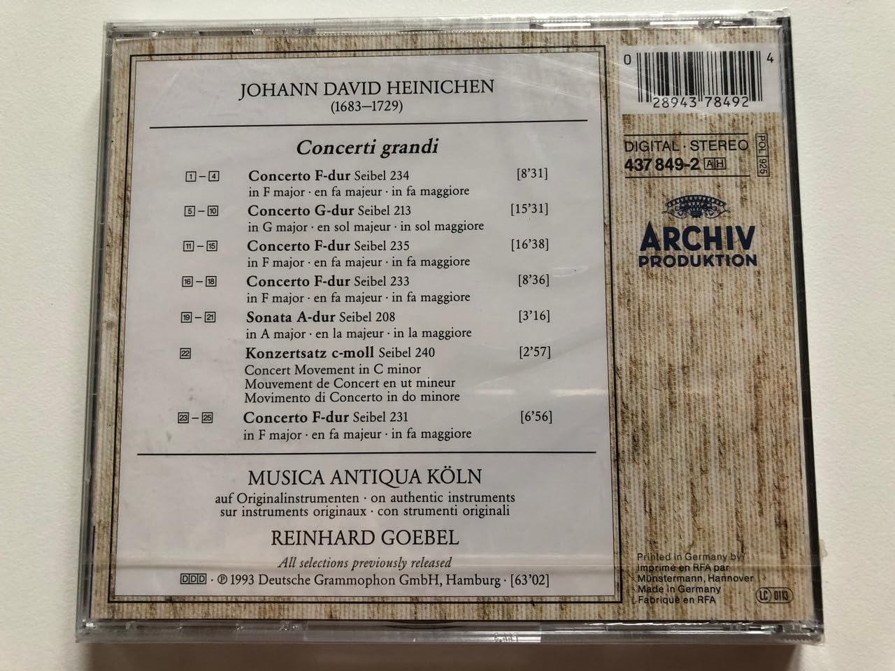 Heinichen: Concerti Grandi
