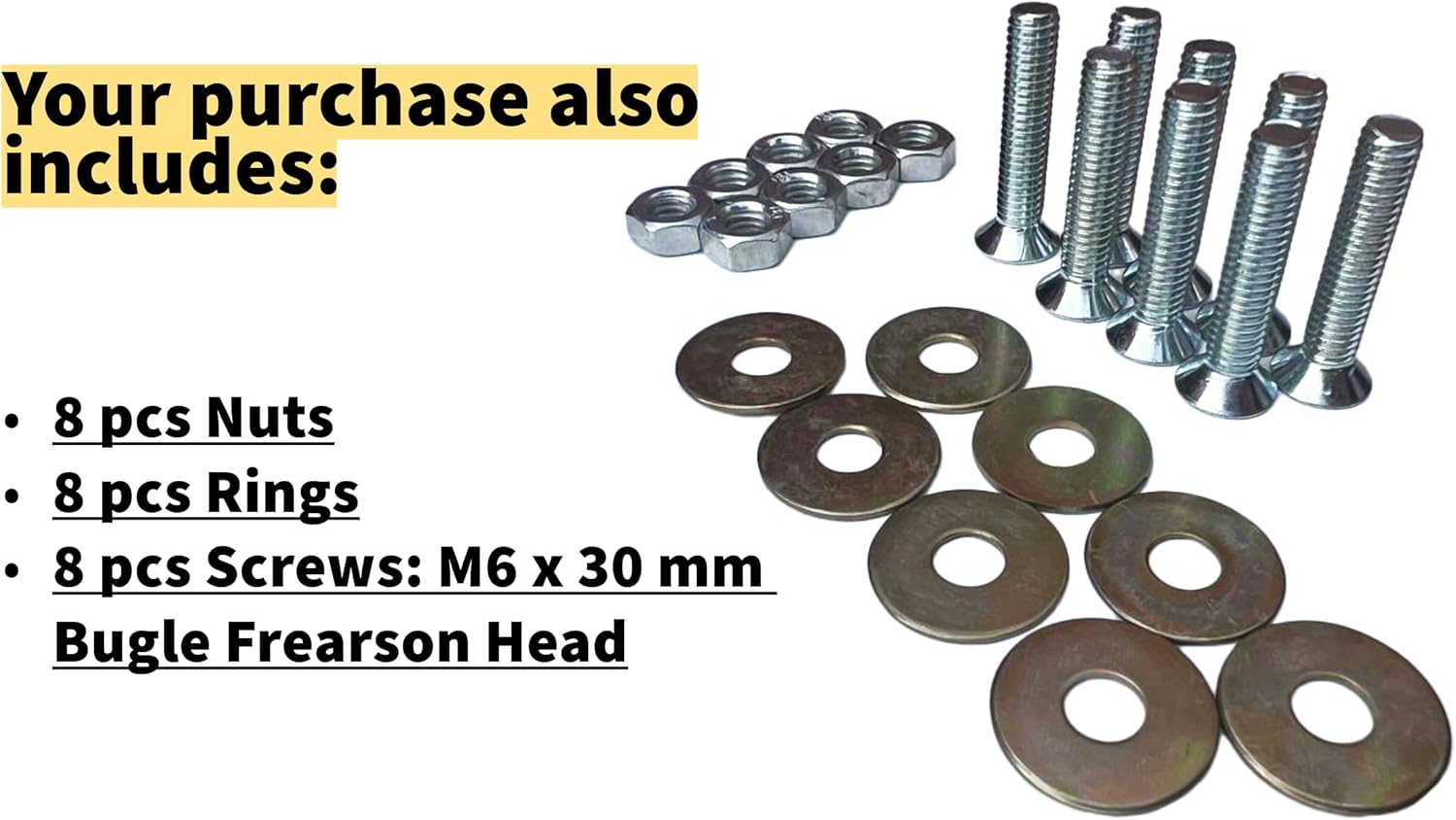 Heavy Duty Flat Swivel Mechanism with Bolts and Nuts Kit - Replacement Part for Restoring Bar Furniture, Stools, and Boat Seats, Easy Installation