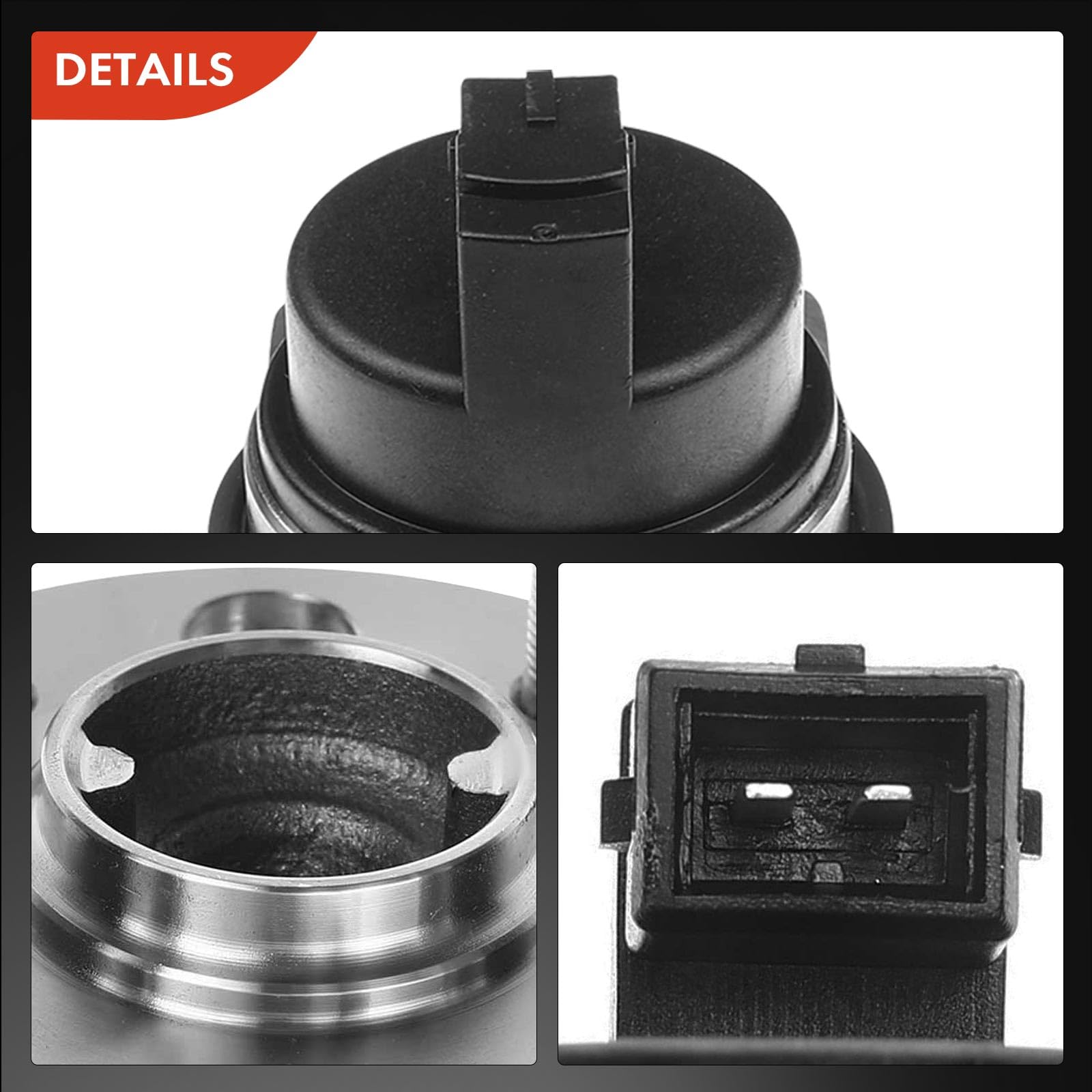 Frankberg Cuscinetto ruota Set di cuscinetti ruota Asse Posteriore Ruota flangiata diametro 140 Con ABS Alloggiamento Sensore Compatibile con i10 PA i20 PB PBT Picanto SA Getz TB Rio II JB 527501G100