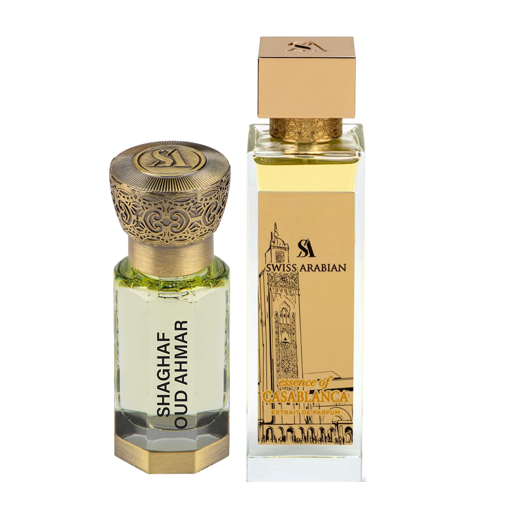 Swiss Arabian Essence of Casablanca 100ml EDP + Shaghaf Oud Ahmar