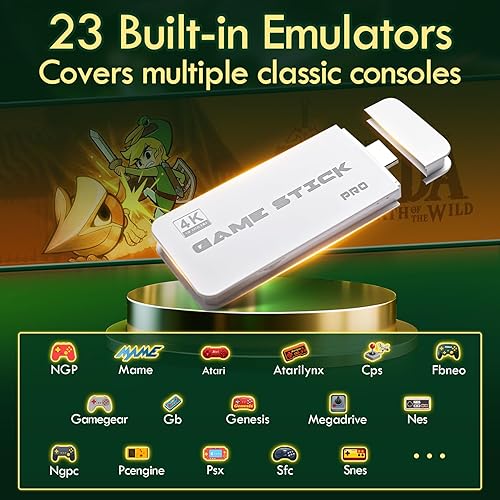 Miniatura 3 de MunyLazy Retro Gaming Console Stick, 2025 Upgraded Version, Classic Video Game Entertainment System
