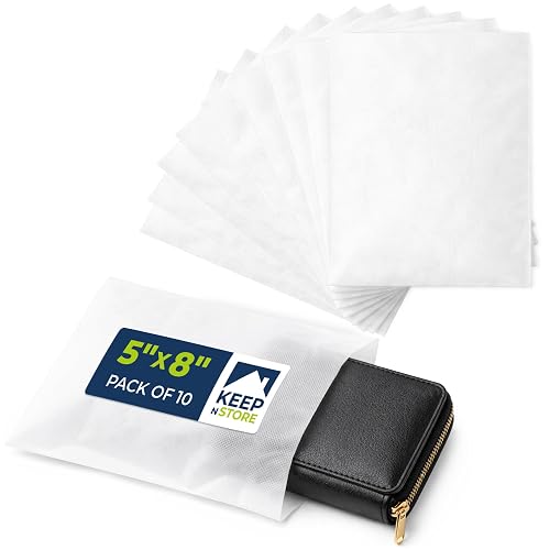 Pack of 10 Anti-Scratch Pouches, 5" x 8" Protective Dust