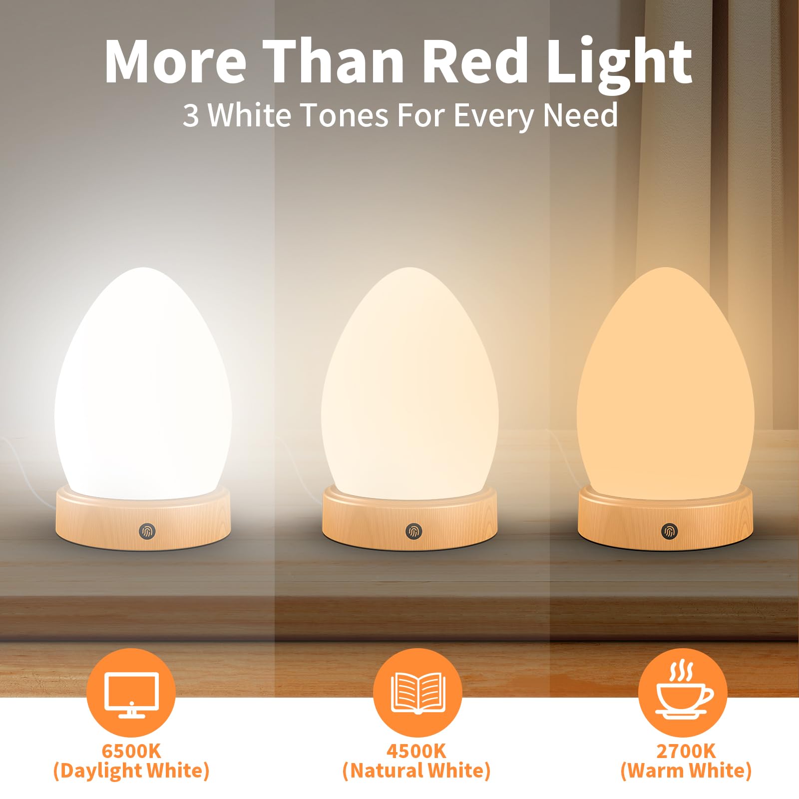 Lampada per terapia a luce rossa da 670 nm per sonno e relax, lampada solare da 10000 Lux con telecomando, doppia funzione di aiuto per il sonno e lampada solare, luce notturna a 4 colori per