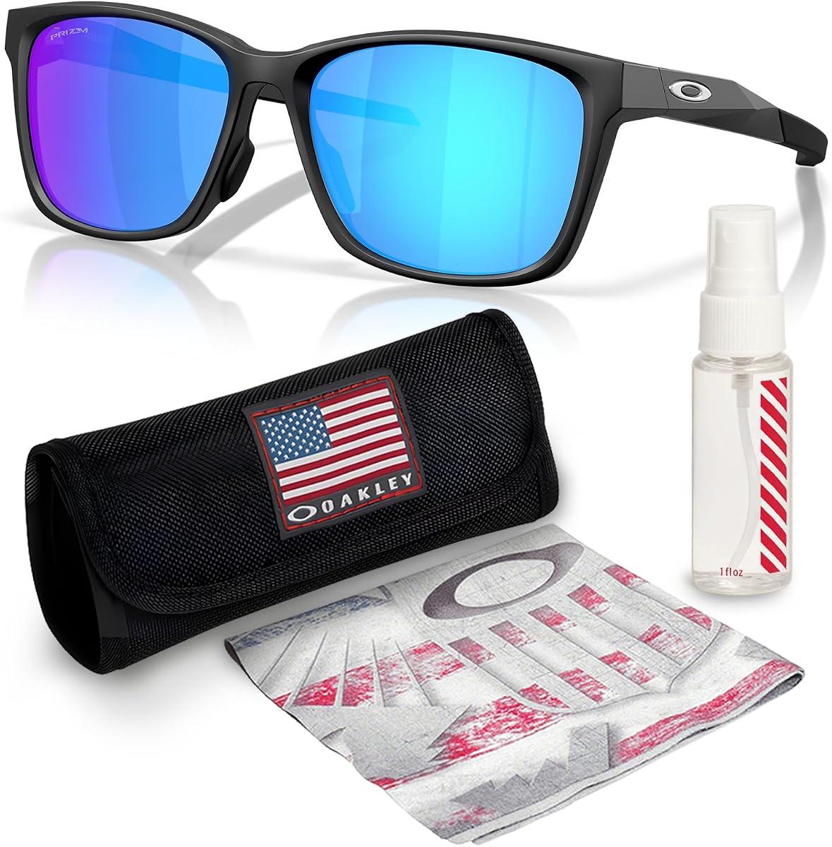 Oakley PARACORD OO9506D Square Shape Sunglasses With Official Eyewear Kit | Non-Polarized, Men's & Women's Sunglasses