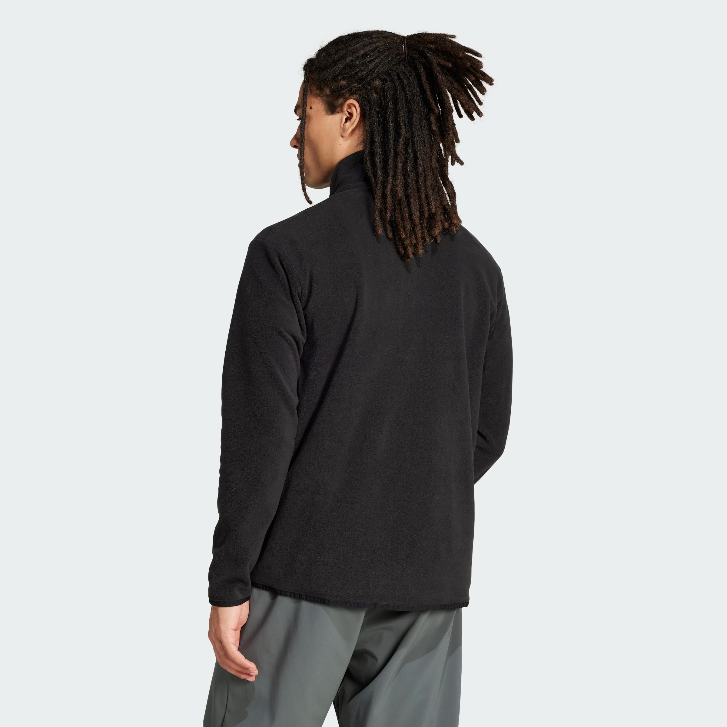 adidas Men's Veste molleton zip intégral Multi Essentials