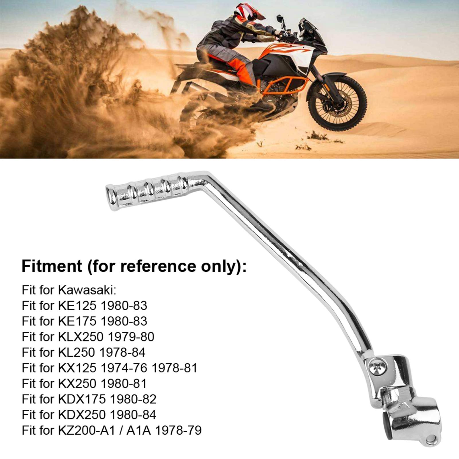 16mm 245mm Kick Start Starter Lever 150cc 200cc 250cc PIT PRO Trail Dirt Bike - Foto 6