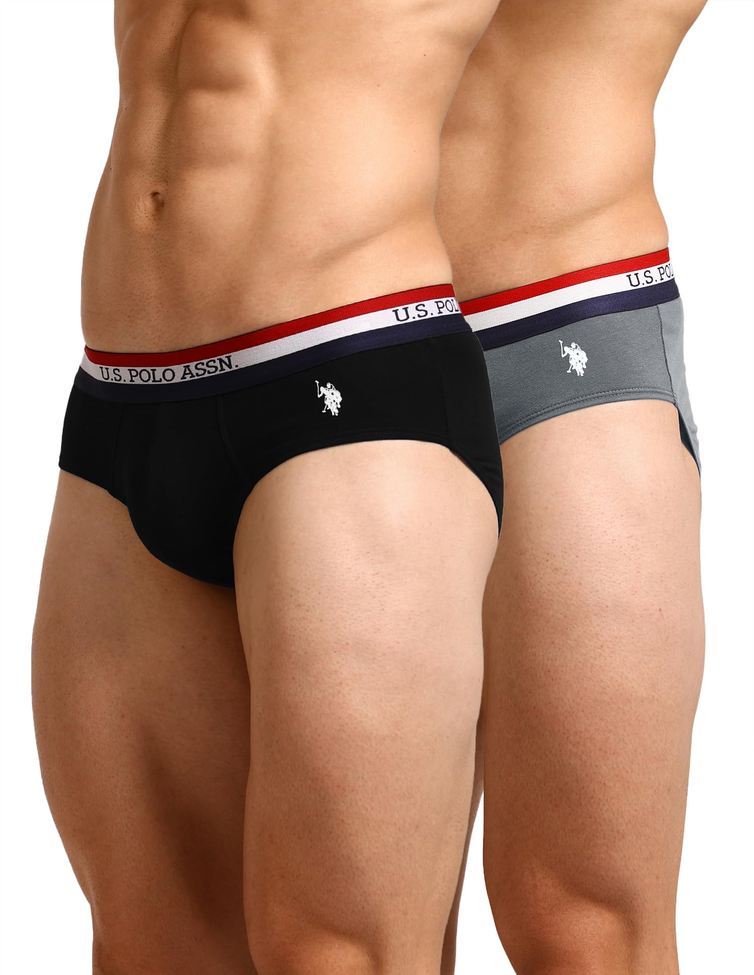 Mens EB002 Anti Microbial Signature Cotton Stretch Underwear Brief -Pack of 2-image-42