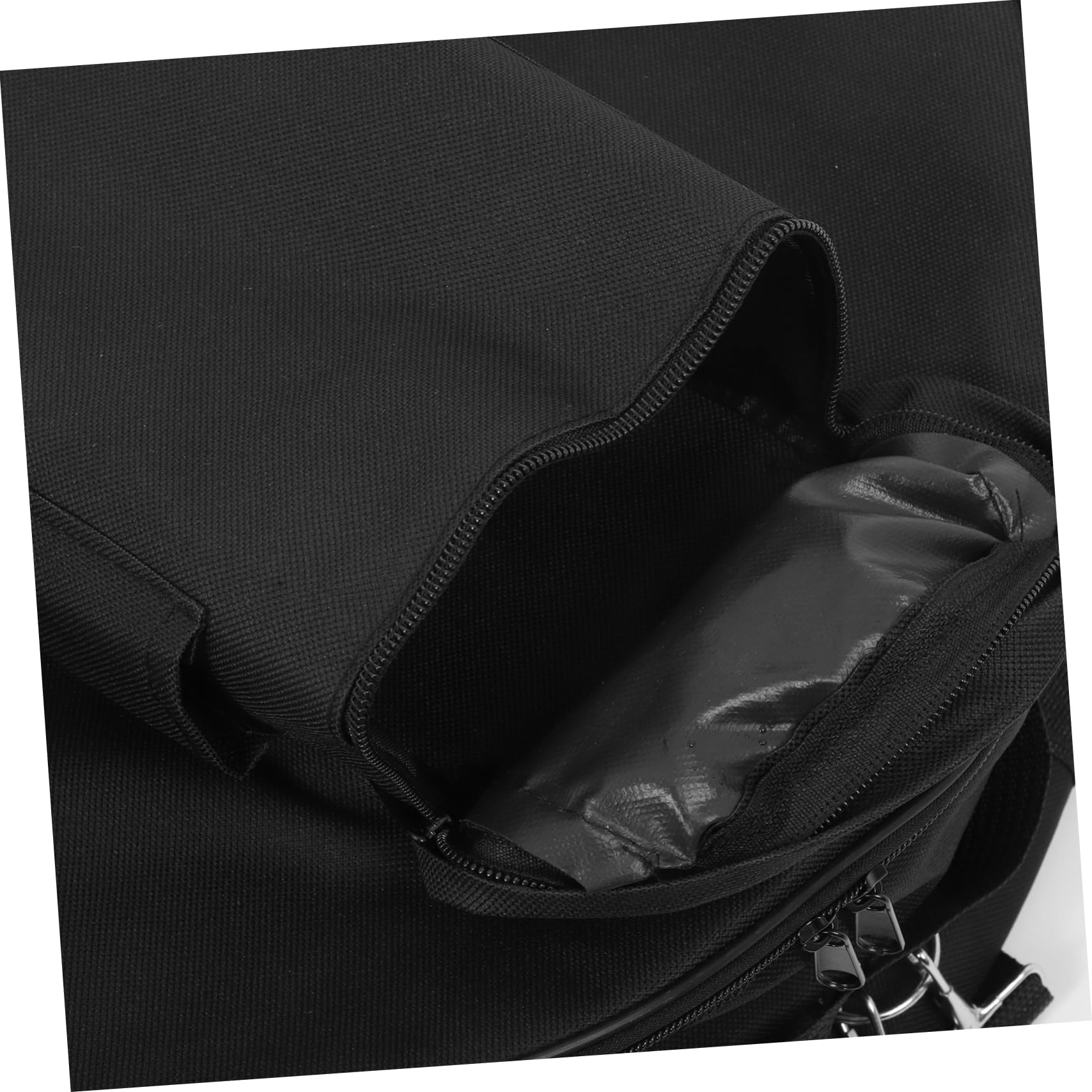Bolsa para Caja Portátil de Gran Capacidad en Tela Oxford Negra | Transporte a Mano Hombro, para Caja Pequeña, Accesorios de Percusión, Uso en Banda