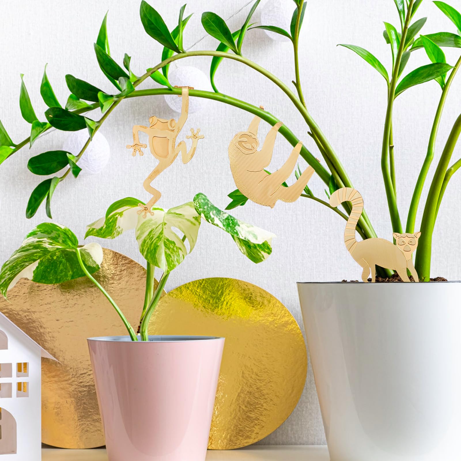 Amazon.com: Plant Animal Decor Brass Plant Charms for Live Plants Cute Animal  Plant Hanger Ornaments for Pots Garden Plant Decorations Plant Accessories  Gift for Plant Lovers (3 Animals) : Patio, Lawn &