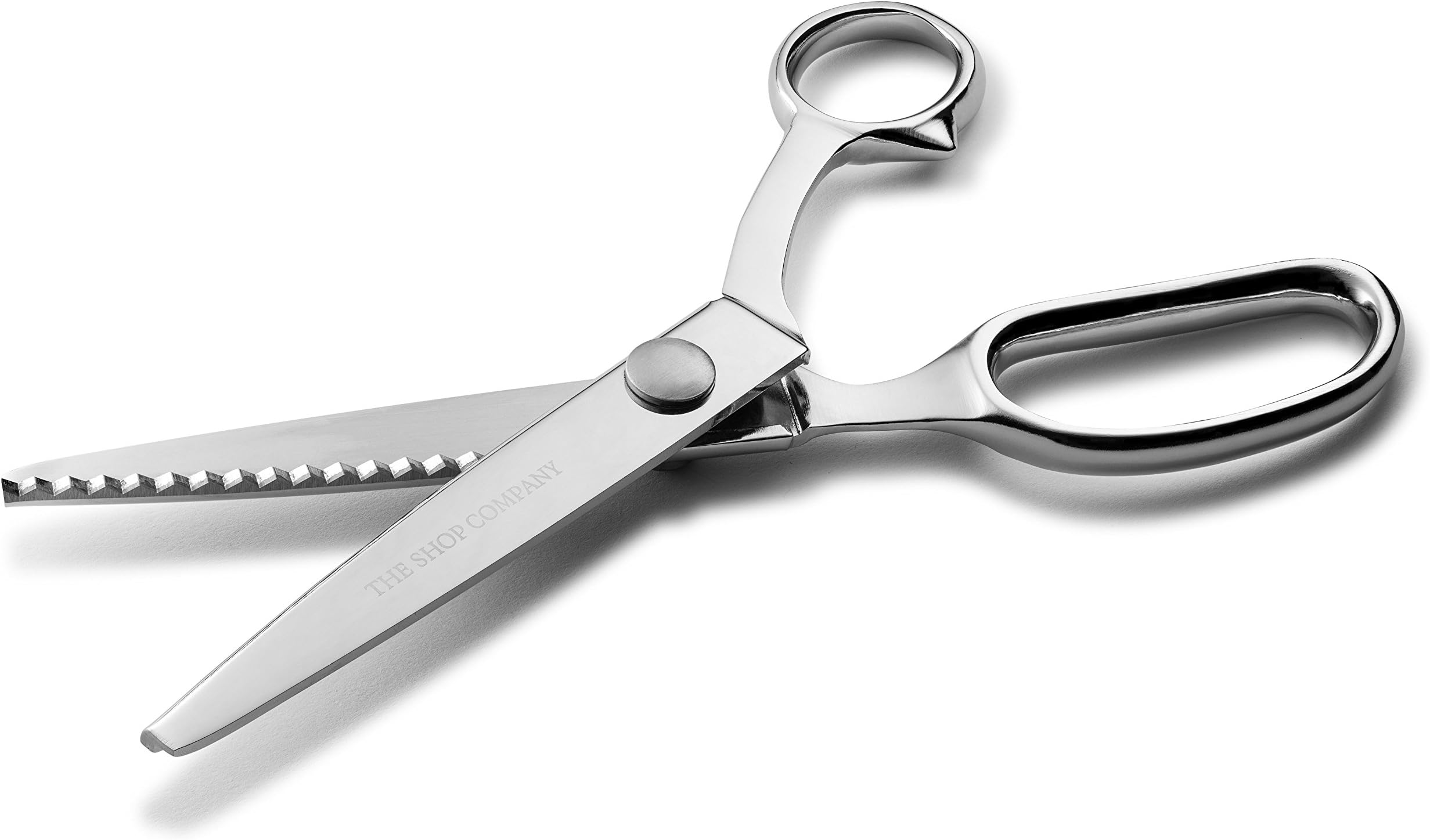 TSC Smooth Movement Pinking Shears (Scissors) - Professional Series - for Sewing, Tailoring, Dressmaking and Crafting - 9 inches