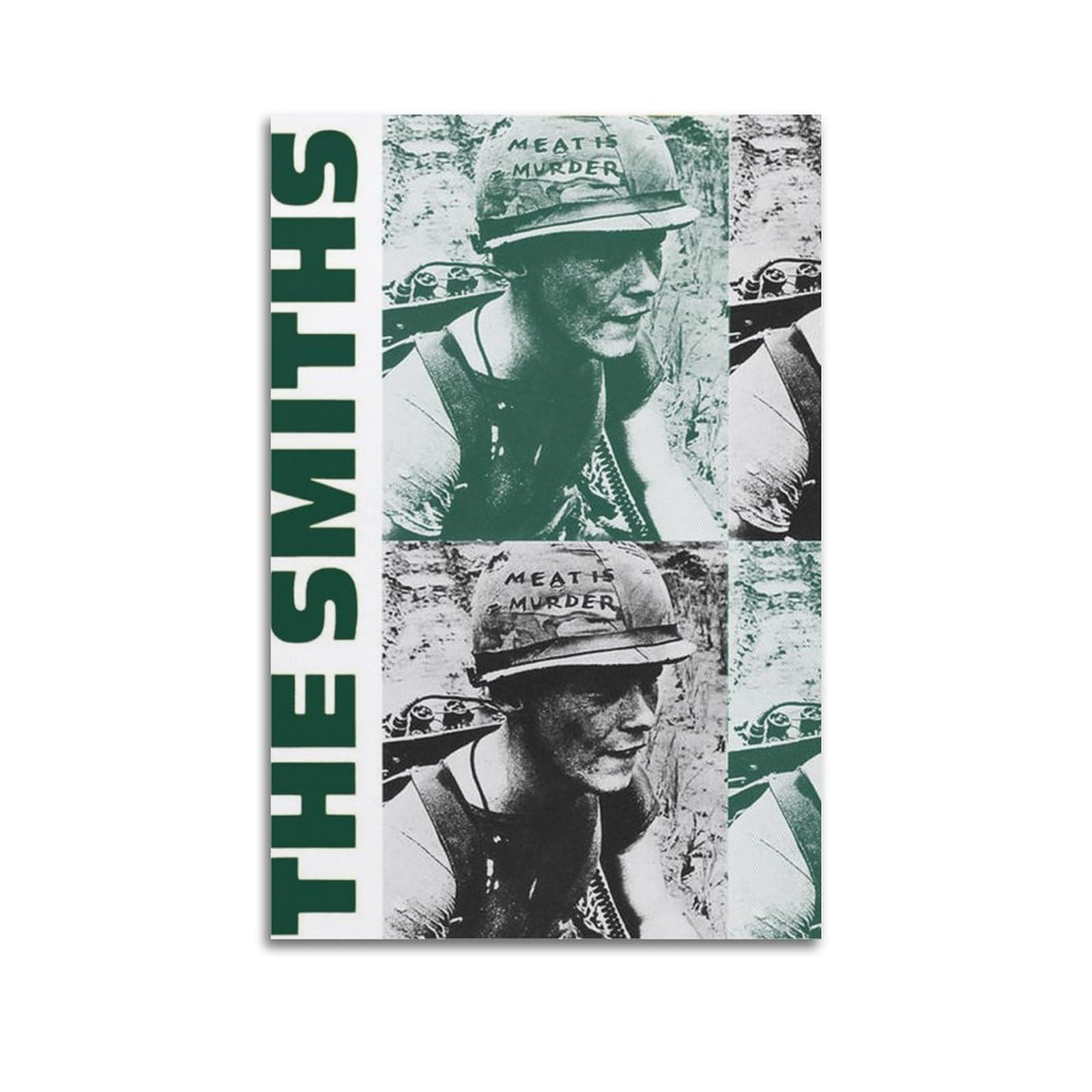 The Smiths Poster Vintage | Leinwand Wandkunst 30x45cm | Wohnzimmer Deko Ungerahmt