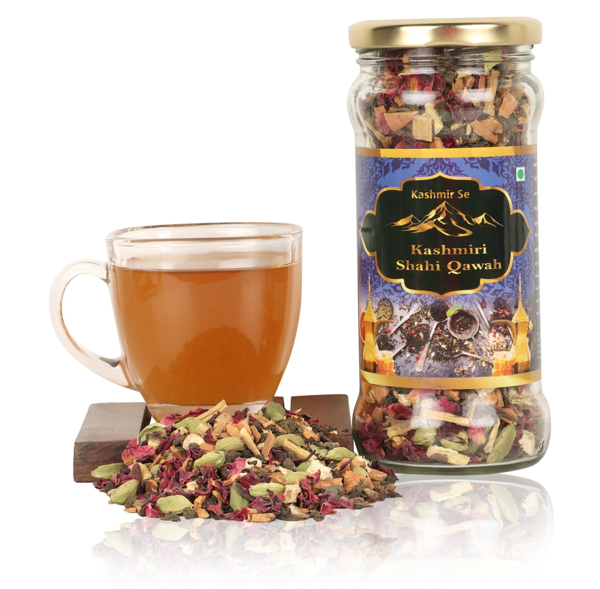 KASHMIR SE Shahi Kahwa,(100gm) Detoxifying Kashmiri Shahi Kahwa Green Tea With Saffron, Authentic And Traditional Blend, Herbal Tea,sugerfree (B0BZYSM2V6) Amazon Price History, Amazon Price Tracker