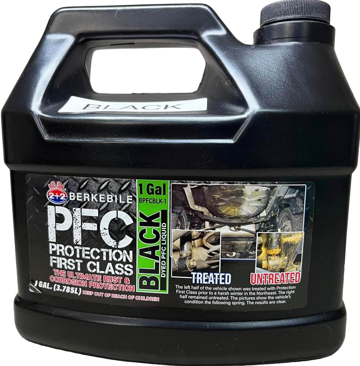 Gallon PFC Black Standard Economy Undercoating Gun (1 B Quart Bottle)