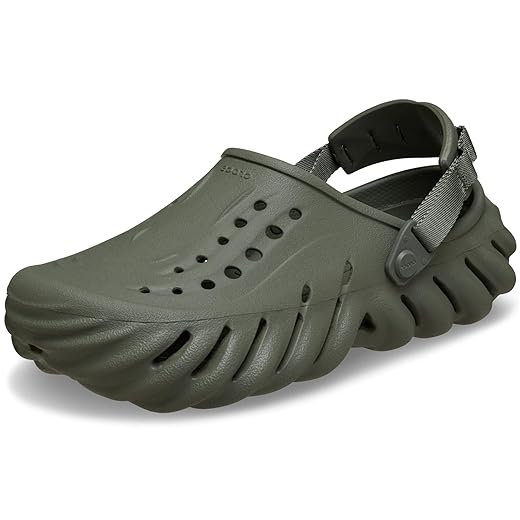Chinelo crocs echo slide stucco - 35