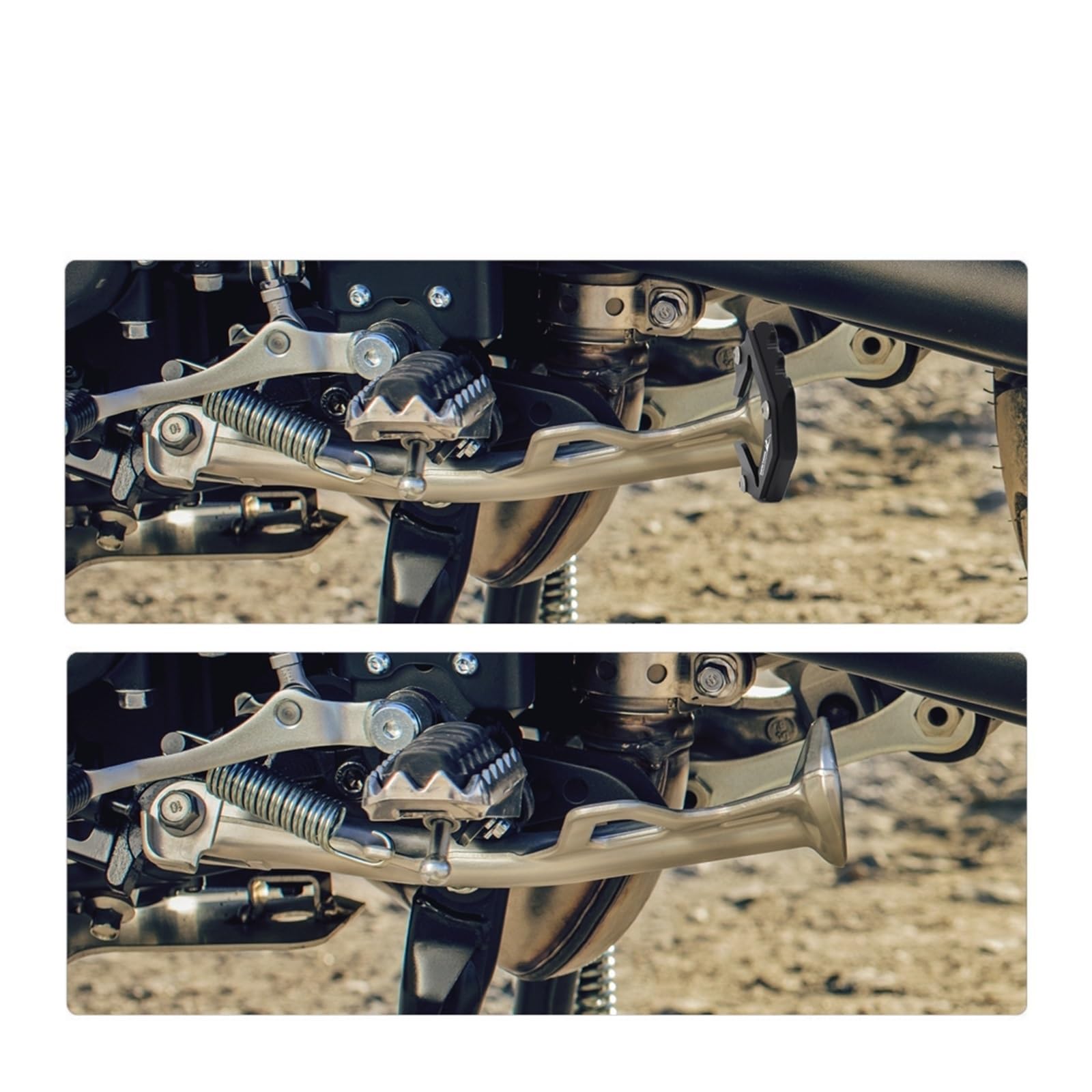 Moto Supporto Piastra Moto Cavalletto Cavalletto Laterale Ingrandire Estensione Ingranditore Pad per BMW K1600B K1600GT K1600GTL K1600 B GT GTL 2016-2020 2019 (Color : 5)
