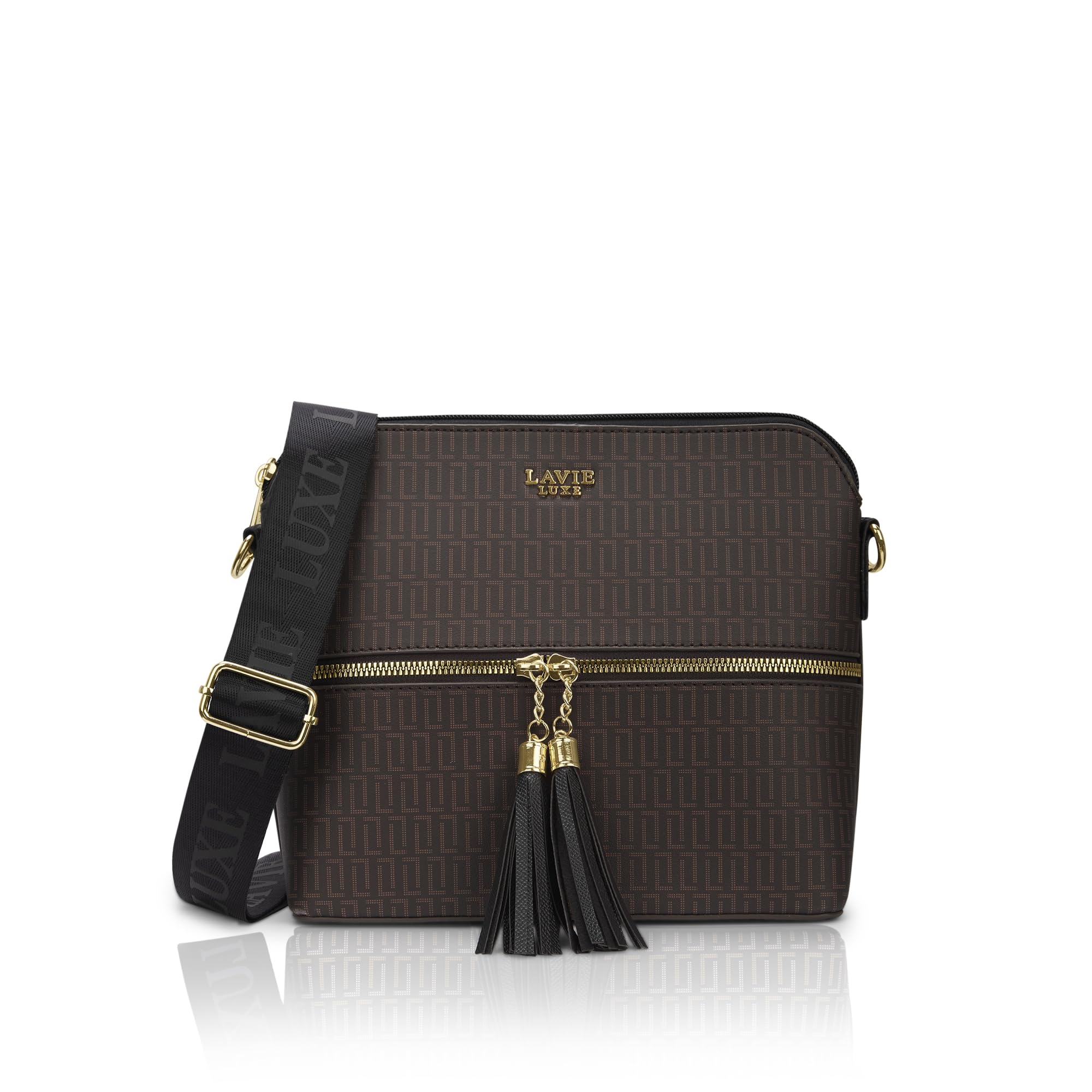lavie luxe Women's Mono Tiara Crossbody Sling Bag | Ladies Purse Handbag | Gift for Women-picture-46