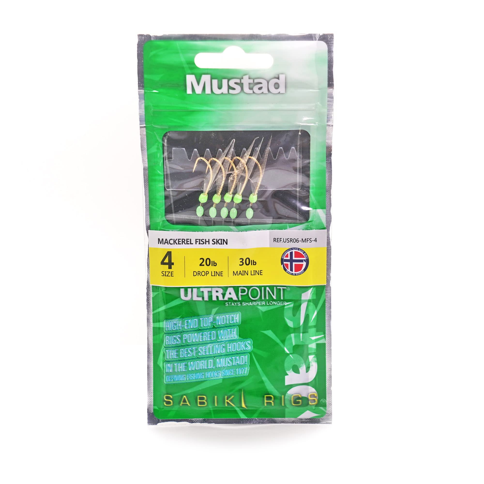 UP Sabiki Rig, Mackerel Fish Skin 6