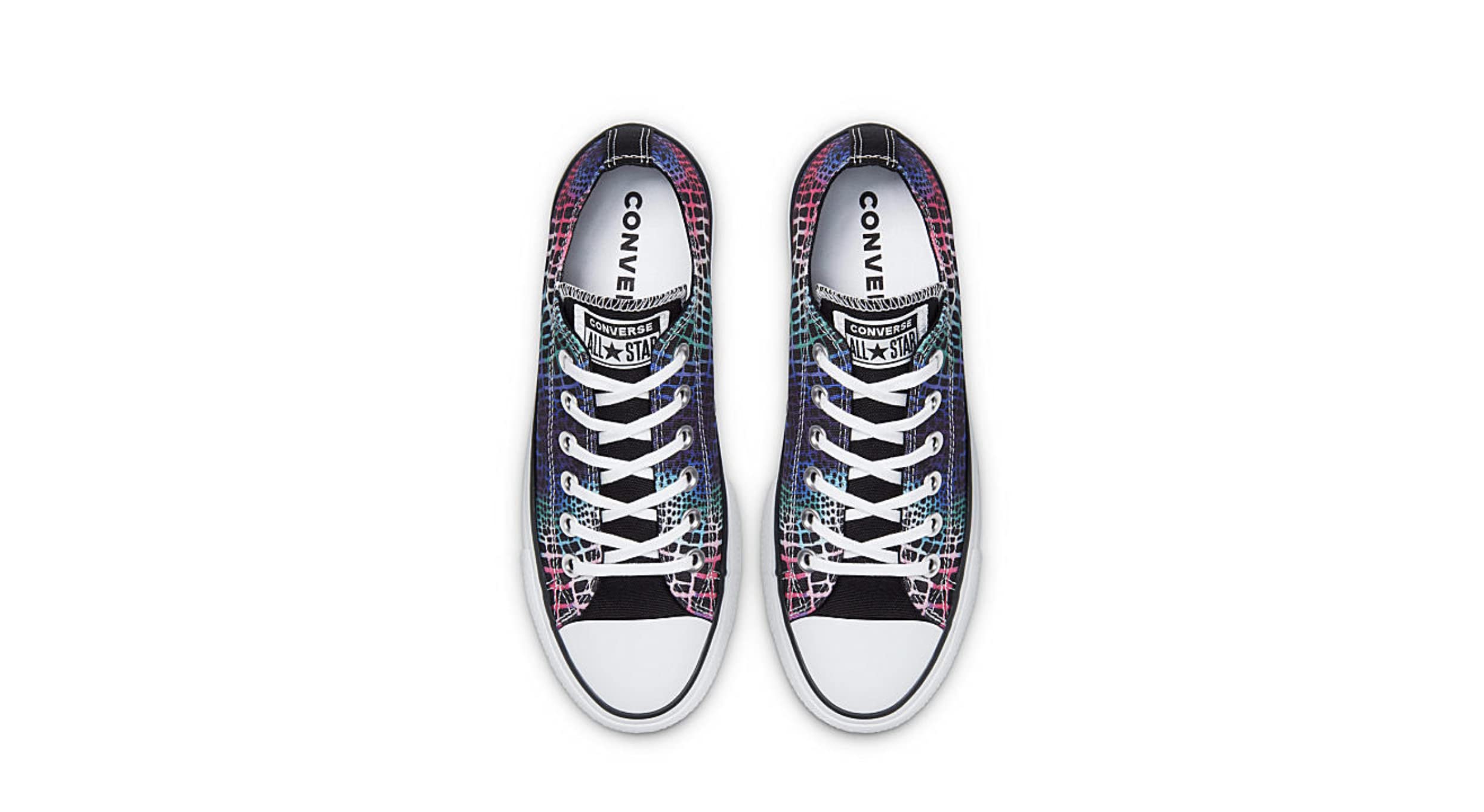 Converse Chuck Taylor All Star Lift Clean Ox Core Canvas Trampki Kobiety Czarny Trampki Niskie Shoes