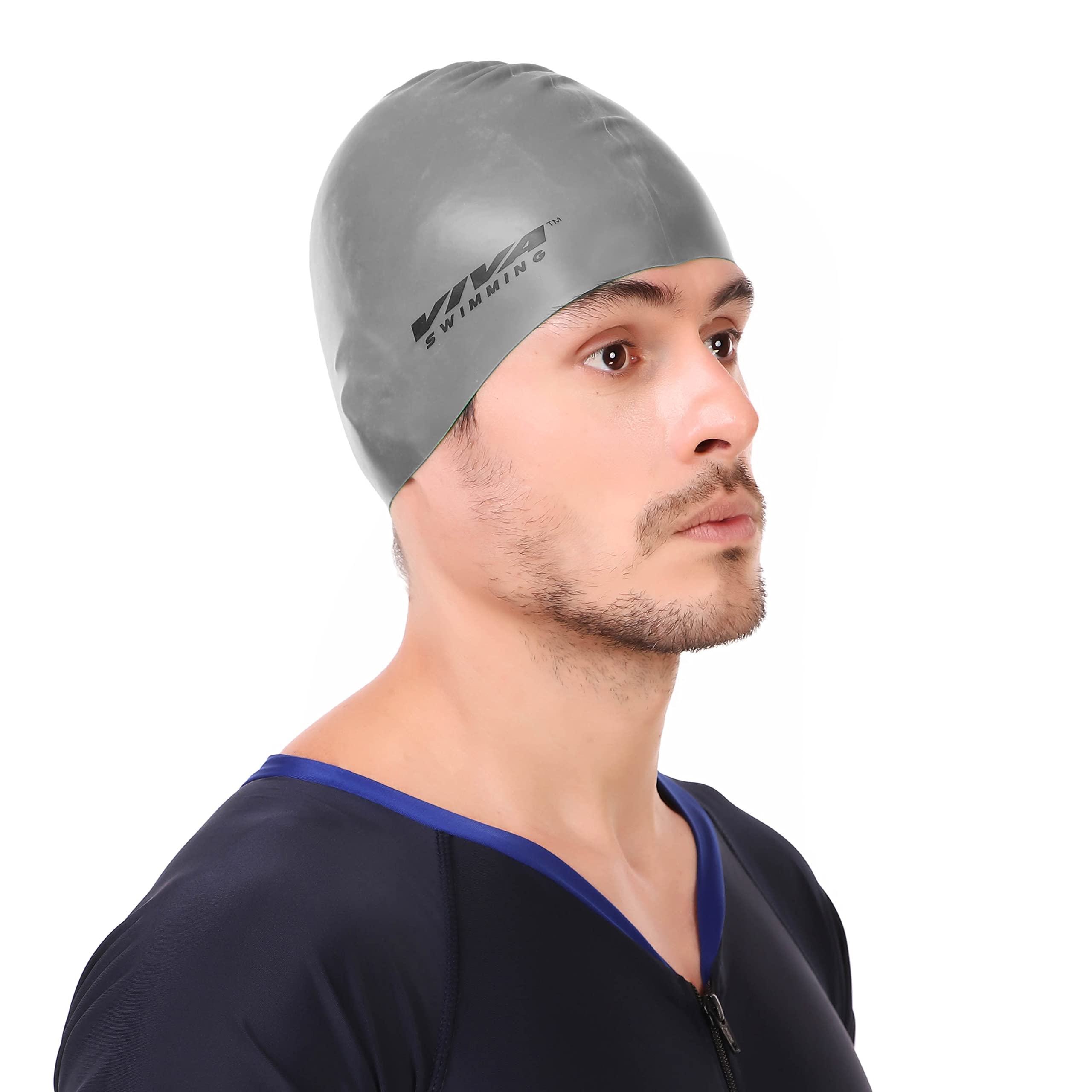 Viva Sports Swimming Cap (Silver) (B01N49QE70) Amazon Price History, Amazon Price Tracker