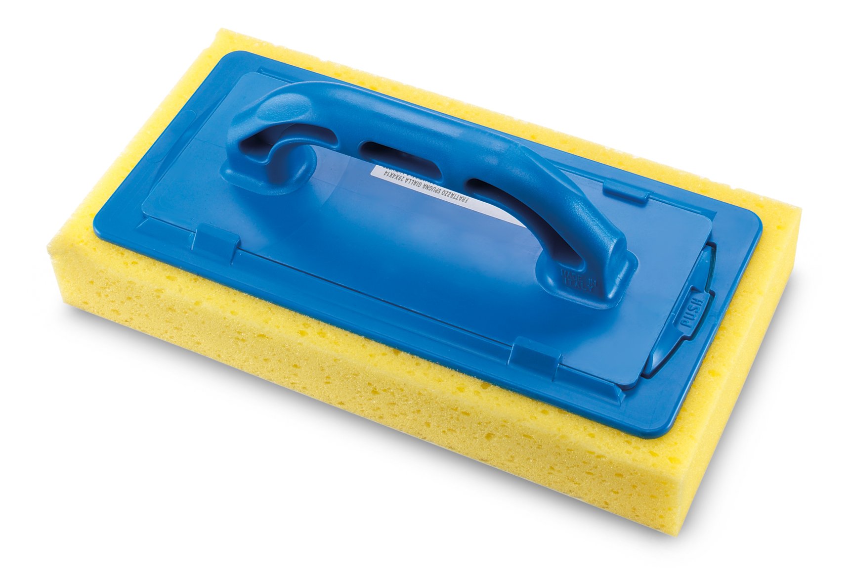 Ausonia - 42074 Taloche éponge Mousse Jaune 28x14 cm épaisseur 3,5 cm