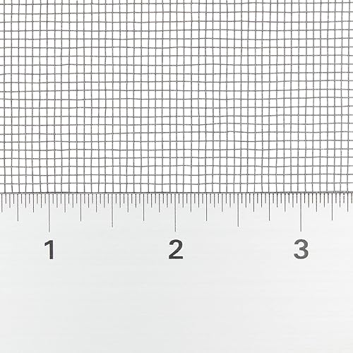 Miniatura 7 de Stockroom Plus Rollo de malla de fibra de vidrio de repuesto para ventanas, puertas mosquiteras y manualidades (118 x 39 pulgadas)