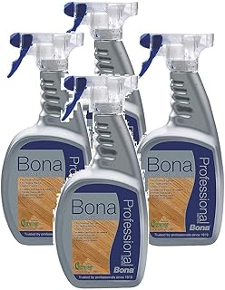 Bona 4 PACK Pro Series Wm700051187 Hardwood Floor Cleaner Ready To Use, 32-Ounce Spray