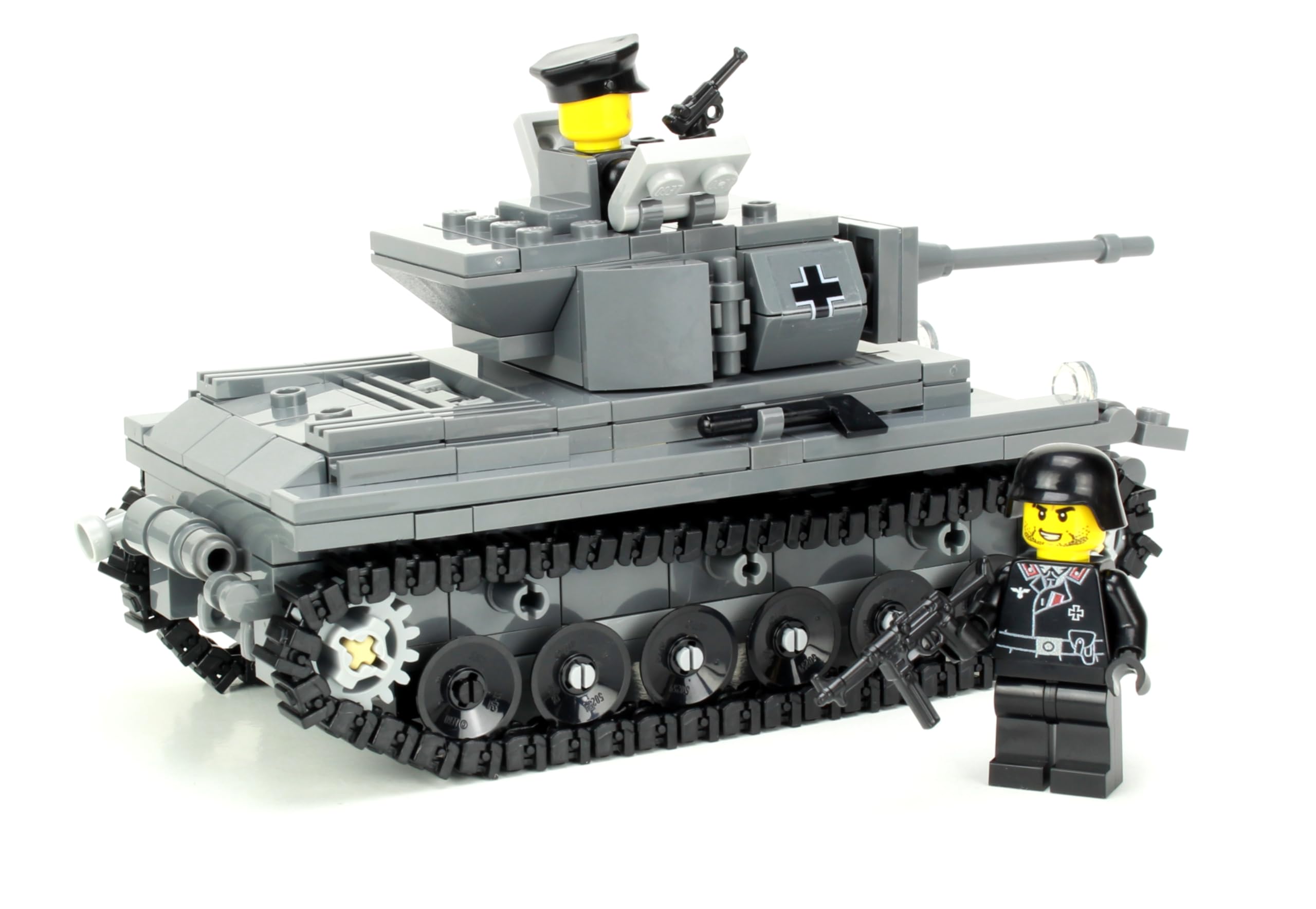 POP-X&PROPDARTER80 戦車シリーズ (PANZER Ⅳ) セット Collectible Deluxe German Panzer IV - Battle Brick Custom Set