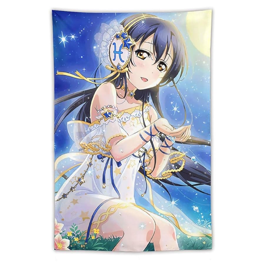 園田海未 スクフェス タペストリー Amazon.co.jp: ラブライブ スクスタ 園田海未 タペストリー