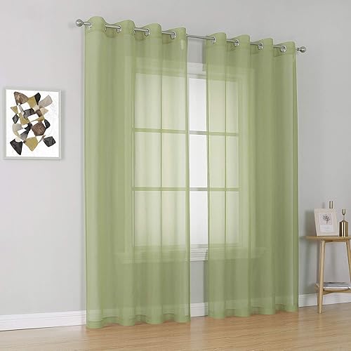 Miniatura 2 de 2 paneles con ojales en la parte superior.