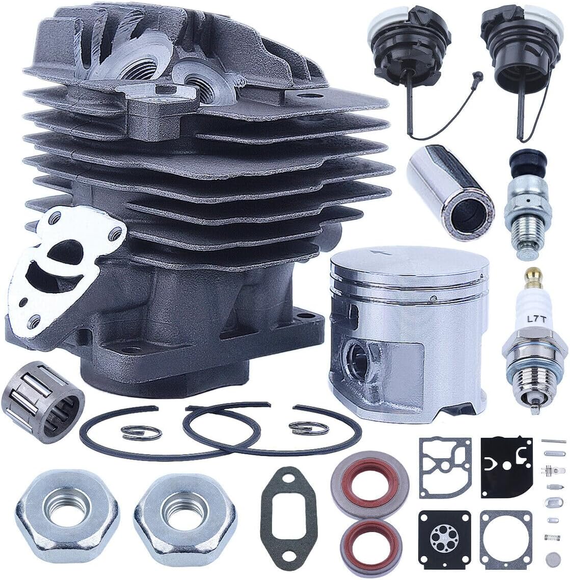 ACTIVLIFE for 44.7mm Cylinder Piston Carb Kit for STIHL MS261 MS261C Chainsaw 1141 020 1200