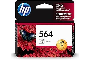 HP 564 Photo Black Original Ink Cartridge (CB317WN) - Works with HP PhotoSmart Printers
