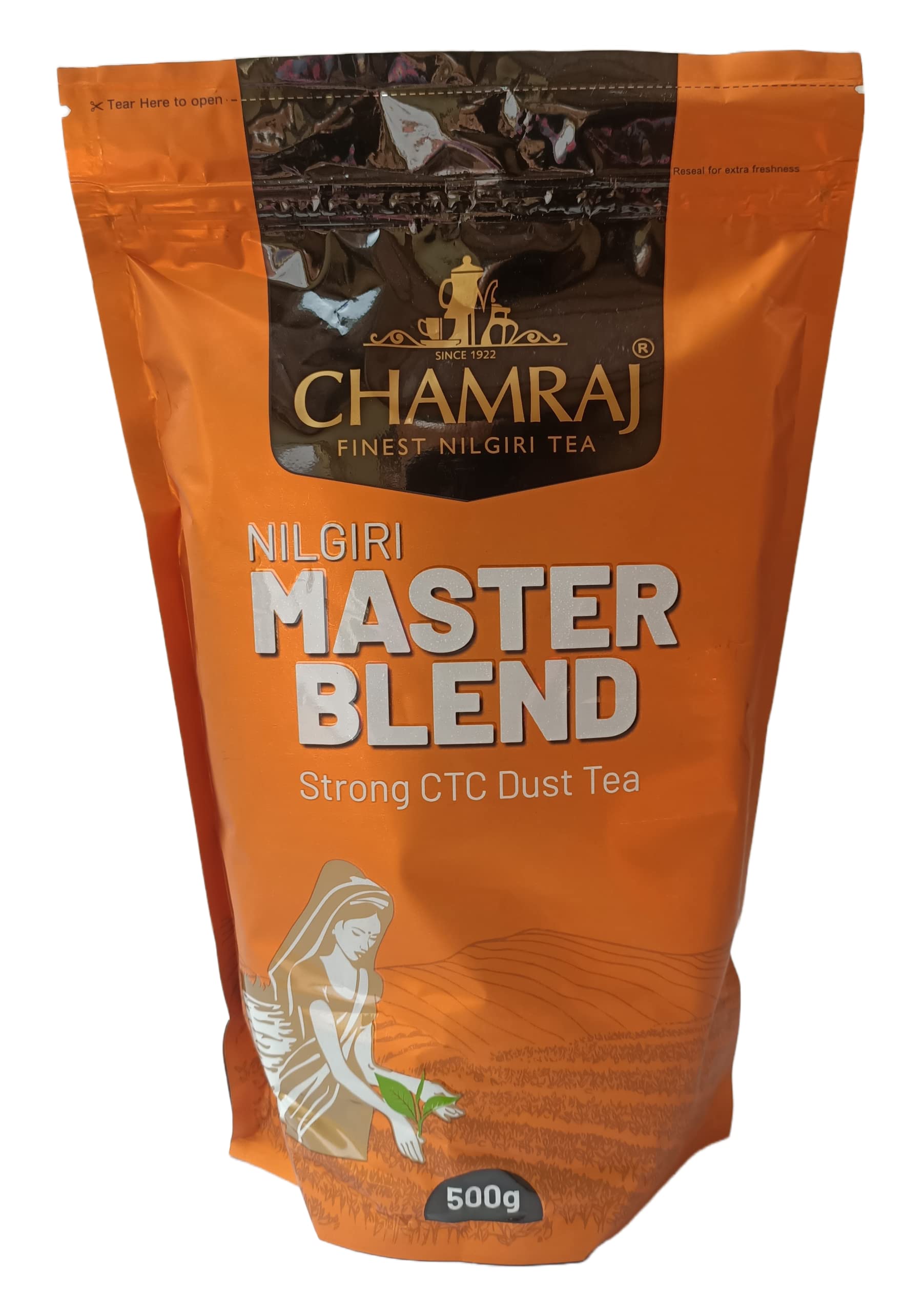 CHAMRAJ Nilgiri Master Blend | Strong CTC Dust Tea 500 g | Pack of 1 | Total 500 g | Chamraj Finest Nilgiri Tea (B0BC6DQM9H) Amazon Price History, Amazon Price Tracker