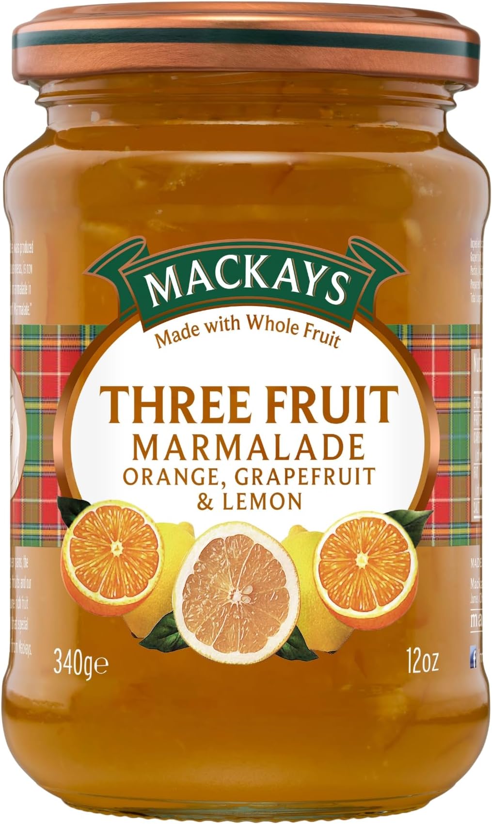 McKay's Marmalade, 3 Fruit, 12 Oz