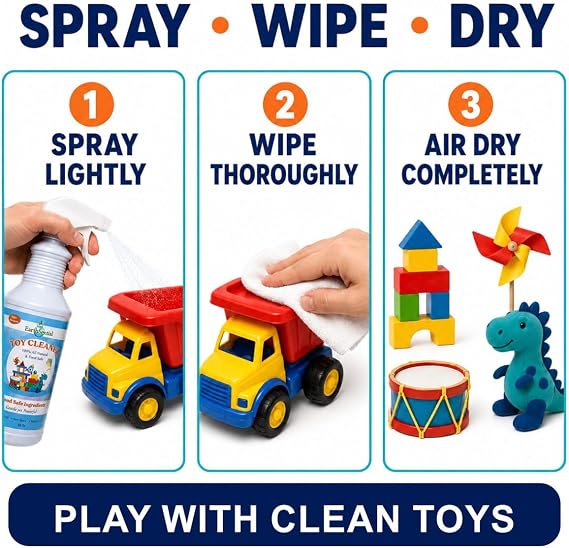 All-Natural Toy Cleaner Spray 32oz All Natural