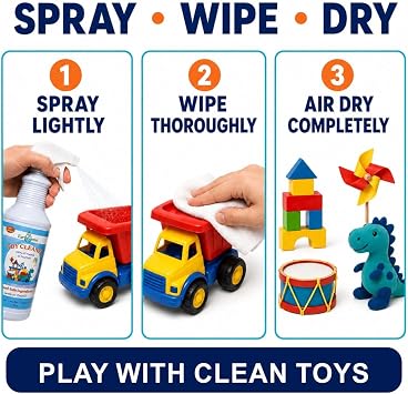 All-Natural Toy Cleaner Spray 32oz All Natural
