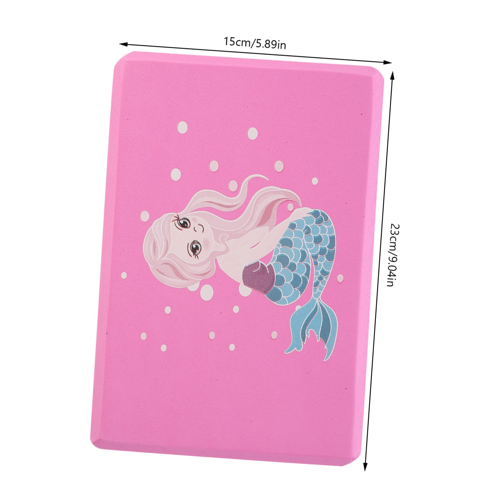 HEMOTON Yoga Training Tool Eva Yoga Block Set Non-slip Portable for Balance Flexibility and Range of Motion Improvement