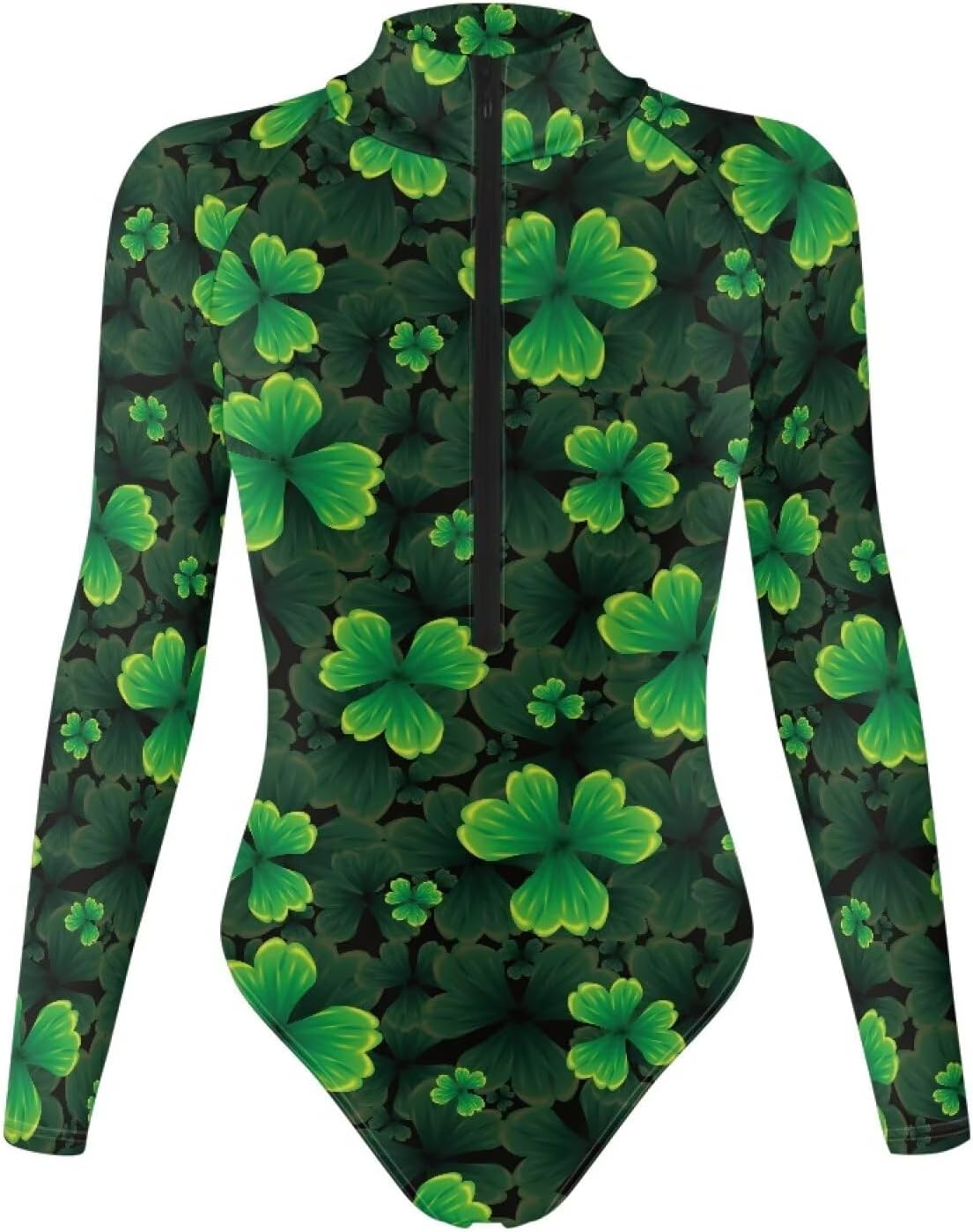 Womens Shapewear Sexy Turtleneck Bodysuits Long Sleeve Front Zip Bodysuit Going Out Tops for Women Leotard Corset