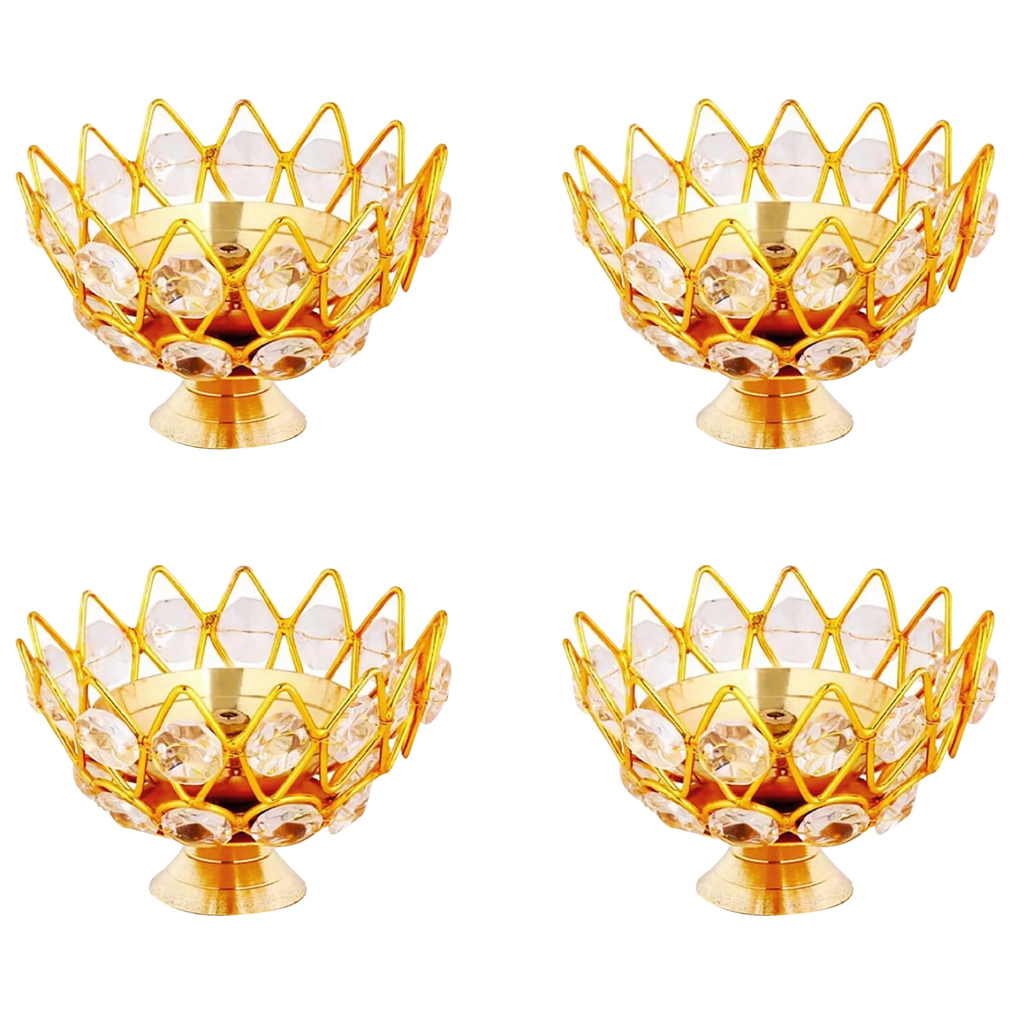 SRI YAGNAA - Brass Shanku Plates 5 pcs - Wedding Return Gifts - Housewarming Return Gifts (BSP-5) — Amazon image 11