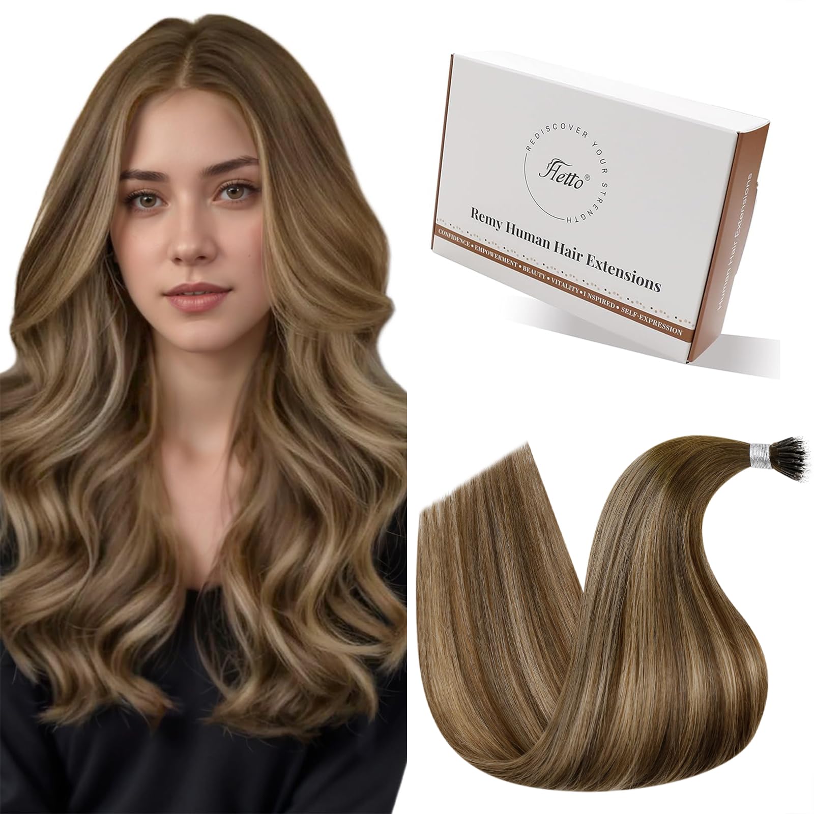 Hetto Echthaar Extensions Remy