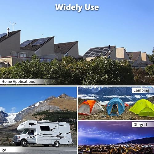 Miniatura 5 de Cargador inversor de 4000 W 12 V, pico de 12000 W, entrada de 240 VCA, salida de 120 V240 Vac fase dividida, baja frecuencia, inversor de onda