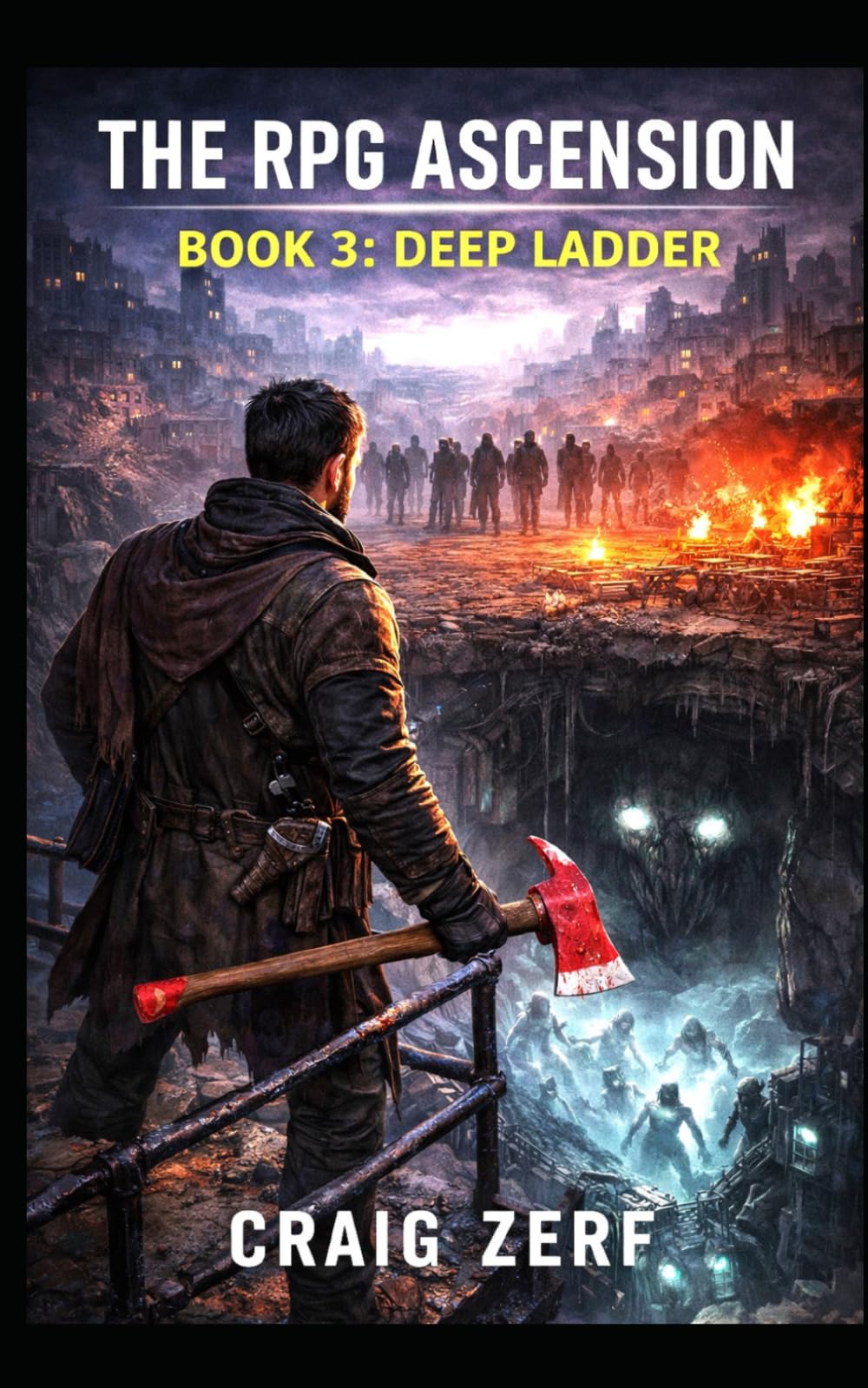 The RPG Ascension — Book 3: DEEP LADDER: A gritty LitRPG apocalypse survival adventure of monsters, factions, and hard-won power
