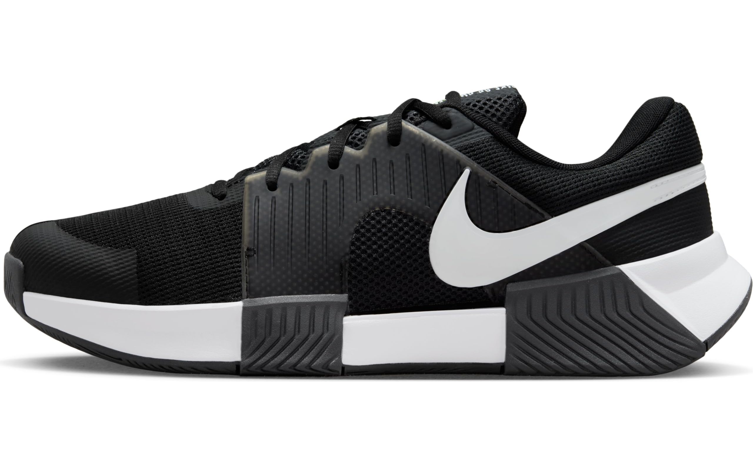 Zoom GP Challenge 1 Men's Hard Court Tennis Shoes (FB3147-001, Black/Black/White) Size 9