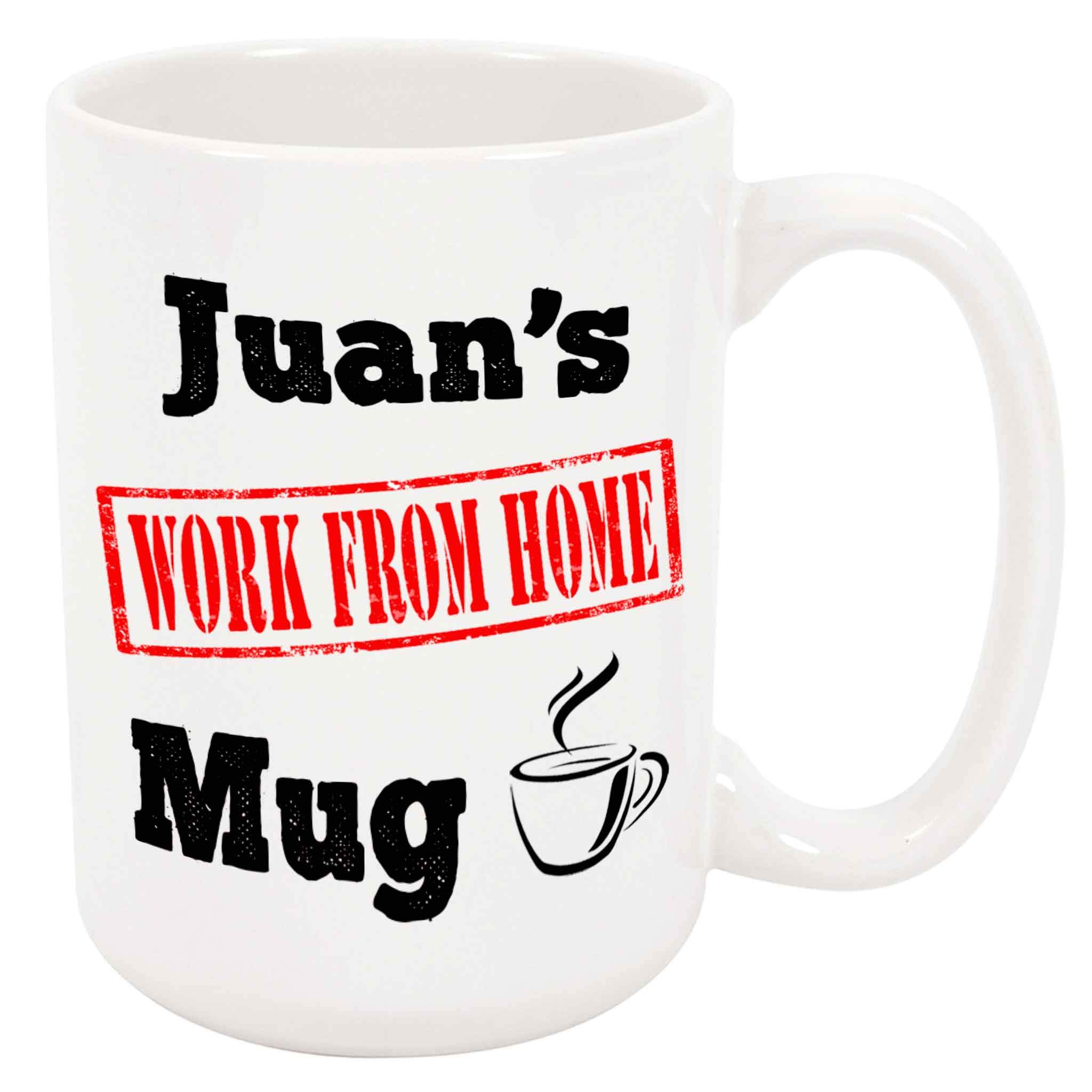 Becher Juans Arbeit von zu Hause aus Tassen Weihnachten 2 Stück