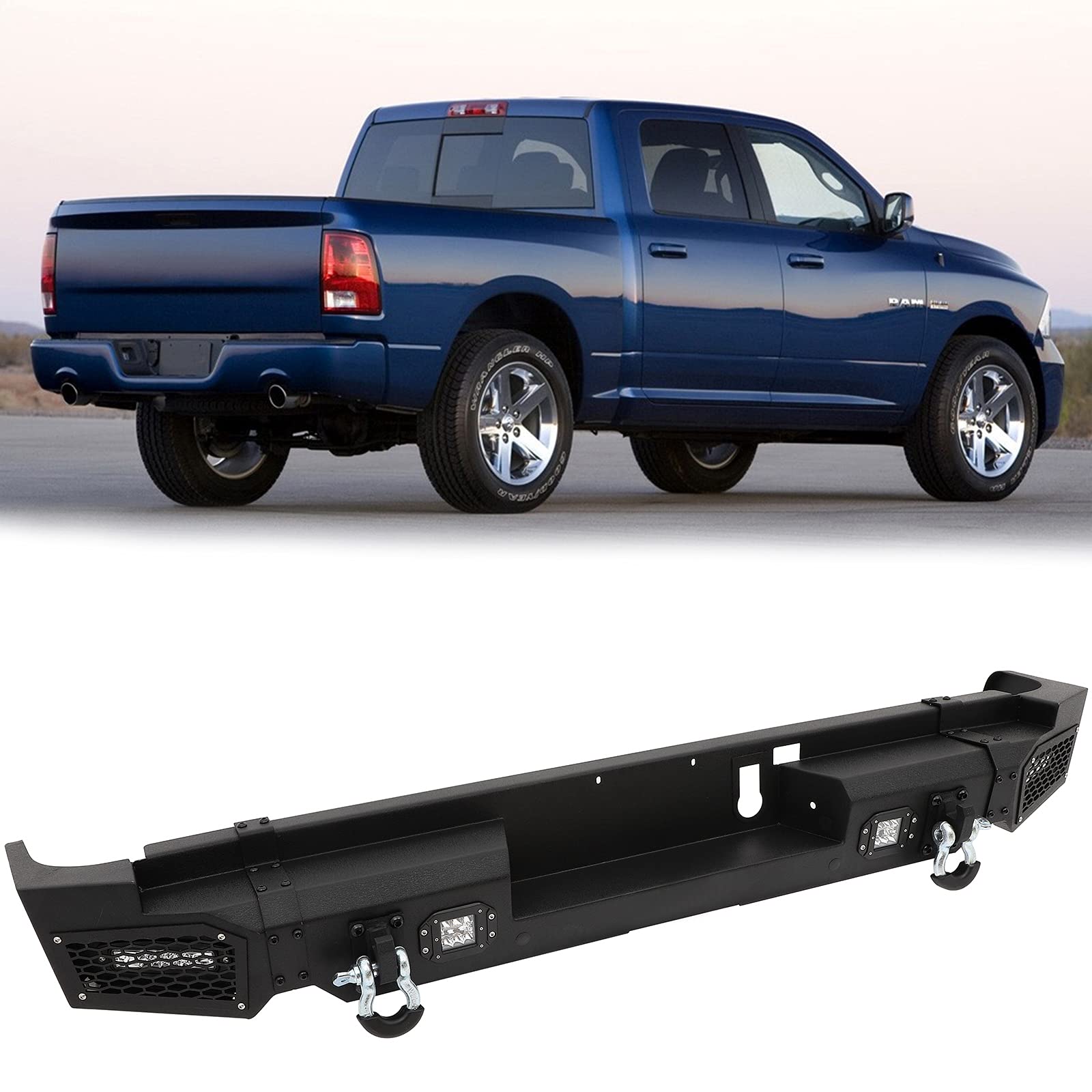 Rear Bumper Fit 2019 2020 2021 - 2020 ram 1500 rear bumper