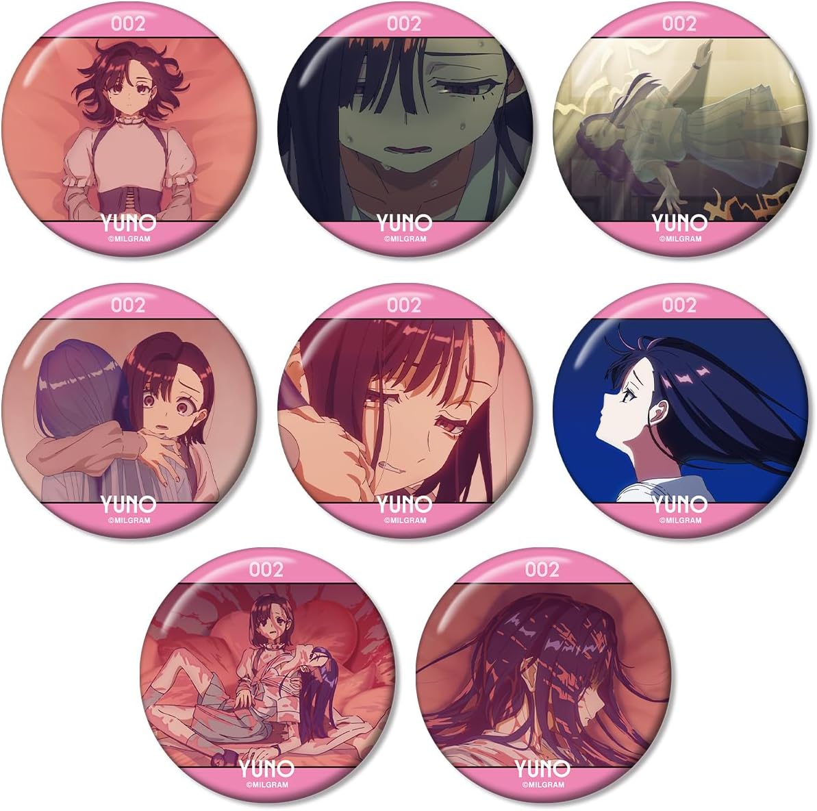 MILGRAM Milgram Trading MV Tin Badge Juno Life Box of 8