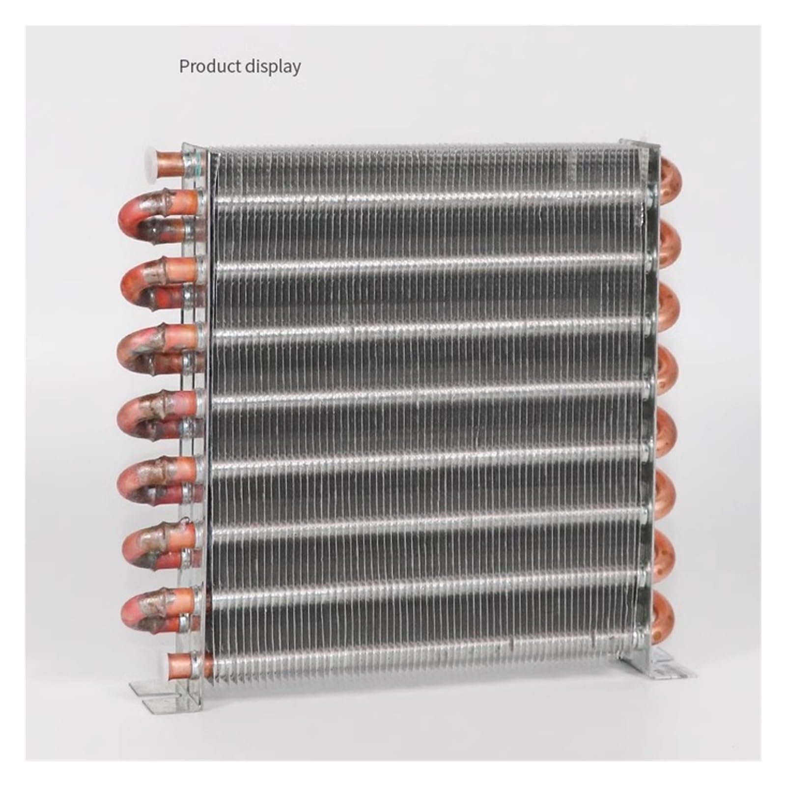 Réfrigérateur à condensateur refroidi à l'eau et à l'air, radiateur à Tube en cuivre, congélateur, évaporateur universel fait maison, petit(A)
