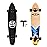 42 Inch Longboard Skateboard Complete Cruiser,The Original Artisan Maple Skateboard Cruiser for Cruising, Carving, Free-Style and DownhillSeaside