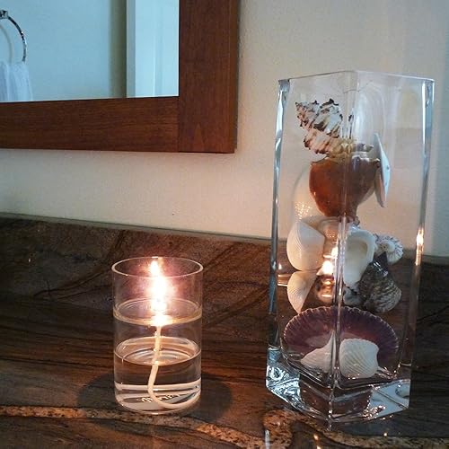 Miniatura 7 de Firefly Fuels - Calentador de aceite de vidrio para aceites esenciales, Zen, vela líquida reutilizable recargable con cubierta de cristal.